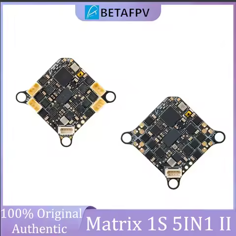 BETAFPV Matrix 1S 5IN1 II AIO Flight Controller 12A ESC 400mW VTX ELRS 2.4G for Tiny Whoop FPV Drone