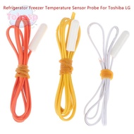 TOHESP Refrigerator Temperature Sensor, Metal 2.1k Freezer Temperature Sensor, Replacement ABS 5k 10