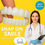 Dental Model Gigi gingsul palsu lepas pasang Gigi palsu atas bawah SNAP ON SMILE Gigi palsu lepas pa