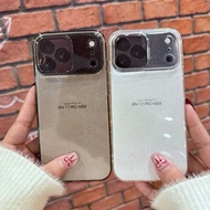 Soft Case Clear Color Iphone 17promax Glitter For Models i16 i16promax i16plus i16pro-6S Complete Mo