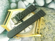 中古舊裝 NOS 舊倉底 SEIKO 精工 22MM DIVERS SCUBA 潜水錶膠帶 連 20MM扣 III