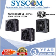 Cooler Master PSU MWE BRONZE V2 - 80Plus /500W /600W /700W