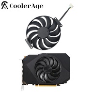 *Video Card Fan for ASUS Phoenix GTX 1650 OC edition RX 6400 PLD10010B12HH RX6400 GTX1650 Graphics C