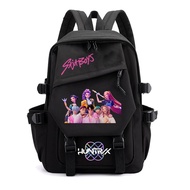 7.26-Demon Hunter Movie Merchandise Print Merchandise Print Merchandise Backpack Teenage Student Mal