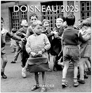 Large Wall Calendar 29 x 29 cm 2025 - September 2024 to December 2025 - Doisneau