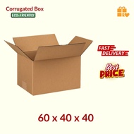 60x40x40 Packing Box - Large Jumbo Plain Moving Packaging Box Cardboard Box