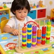 [JISADER] Color Sorting Stacking Toys Stacking Beads for Boys Girls 3 4 5 Year Old