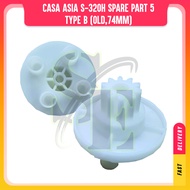 Autogate Spare Part-CASA ASIA Swing Motor Gear Holder (74MMTYPE B)