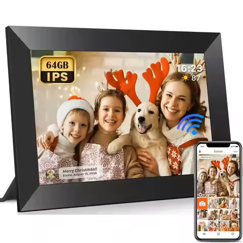 Frameo 10.1 Inch WiFi Digital Picture Frame 1280 * 800 IPS HD Cloud Smart Digital Photo Frame Wall M