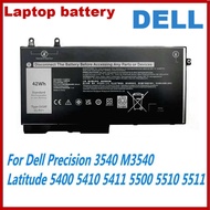 1V1xf Laptop Battery For Precision 3540 M3540 Latitude 5400 5410 5411 5500 5510 5511 11.4