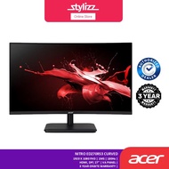 ACER NITRO ED270RS3 CURVED GAMING MONITOR - 27" VA PANEL, 1920 X 1080 FHD, 180Hz, 1MS, HDMI, DP, AMD