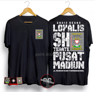 KAOS PSHT PUSAT MADIUN A120 /T-SHIRTS GARIS KERAS /KAOS SIMPEL PSHT MURAH