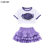 New store opening 50% discount for only three daysCute Girl Summer Streetwear Kids Hip Hop Crop Top 