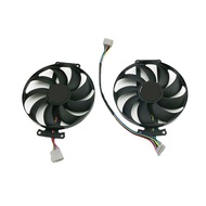 1Pair FDC10H12S9-C RTX 2060 SUPER 2070 GTX1660 Ti Cooling Fan for ASUS GTX 1660 1660Ti DUAL EVO OC R