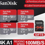 ((N-9&5男)) Memory card 32GB/64GB/128GB/256GB 100MB/S Ultra Microsd SD HC Class 10 direct delivery