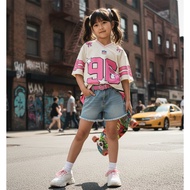 OLIVERKIDS - Boys and girls jersey 3-12 years NO 96 print Full Printing Women Girls Half Vintage Str