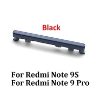 สำหรับ Xiaomi Redmi Note 9S 9 Pro Note 10 Pro คีย์พลังงานด้านข้าง + ปุ่มปรับระดับเสียง