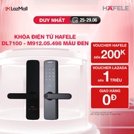 [MIỄN PHÍ LẮP ĐẶT] Khóa điện tử Hafele DL7100 - M91205498 màu đen