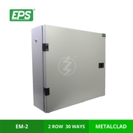 EPS EM-2 | EM2M 2Row 18Way 30Way Metalclad Enclose DB Box / MCB Metal Box / Distribution Box
