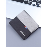 dompet budak lelaki wallet budak lelaki Dompet jenama fesyen lelaki lipat kanvas kontras warna dompe