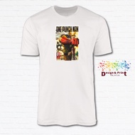 One Punch Man Saitama Poster_Unisex T-Shirt Tshirt Baju 100% Cotton XS-XXL