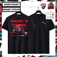 P Ma DUCATI  Cycling Anime Series 2024 Summer New T-shirt Casual Clothing Round Neck