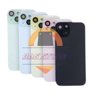 BACKDOOR + CAMERARing FOR IPH 15 / 15 PLUS HIGH QUALITY BACK CASING BACK GLASS