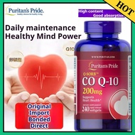 【EXP:2028】Puritan's Pride CoQ10 200mg 240s Softgels USA Made Heart Health Antioxidant Energy Supplem