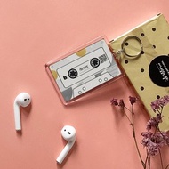 一對優惠【訂製情侶鑰匙圈】掃碼聽歌聽錄音懷舊錄音帶 週年禮物