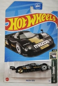 Hot Wheels Black Mazda 787B 25/250 Retro Racers 4/10 Exclusive