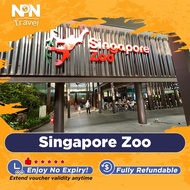 [Singapore Zoo] Admission + Tram Ride Open Dated Ticket E-ticket/Singapore Attraction/One Day Pass/E