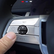 Car Steering Wheel Key Modification Decorative Sticker For BMW iX1 U10 U11 2023 2024 Steering Wheel 