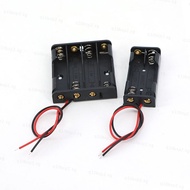 1.5V Slot AAA Battery Case Battery Box AAA Battery Holder With Leads wire With 2 4 Slots AAA 3A 6v 2