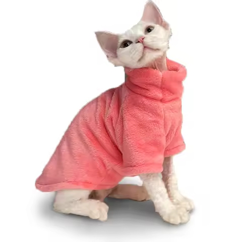 Fashionable Clothes For Cats Sphynx Cat Sweater Kitten Clothing Hound Dog Hoodie Clothes For Sphinx
