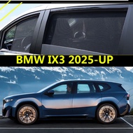 For BMW IX3 2025-UP Car Window Sunshade Car Curtains Anti-Mosquito Car Sunshade UV Protection