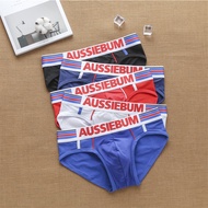 Aussiebum Men's Cotton Briefs Sweat-Absorbent Breathable