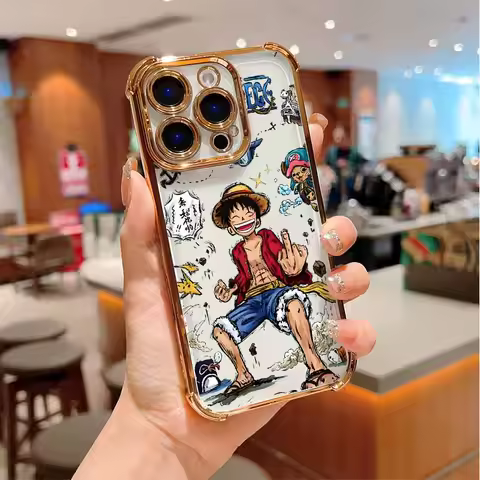 New Model Ones P-Piece Luffys For Xiaomi POCO X8 X7 X6 X5 F8 F7 Mi 17 15 14T 13 Redmi 15 14C 13C Sil