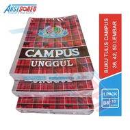 Campus School Notebook Accessories 1 Pack [Contents 36 sheets 42-Sheet/ 50-Sheet/] Campus Book 1 Pac