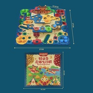 Boys Girls Parent-Child 3D Chess Board Game Gift Chess Party Flying Three-Dimensional
