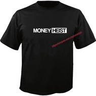 Hot Money Heist : (Code 2) Custom Unisex Tshirt BLACK COLOR (S-3XL)