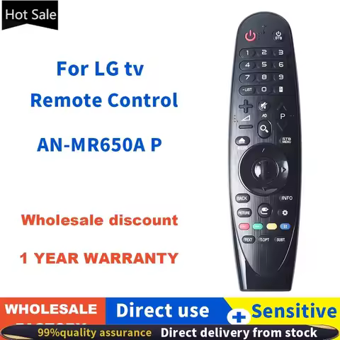 ZF applies to Voice For LG Magic Bluetooth TV Remote Control AN-MR650A AN-MR18BA AN-MR19BA 43UJ6500 
