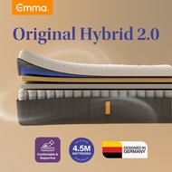 Emma Original Hybrid Mattress 2.0 | Ergonomic, Memory Foam, Medium Firm, 10 Inch | Emma Sleep