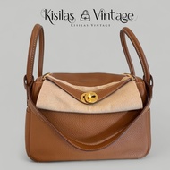 Hermes lindy 26 金棕金扣