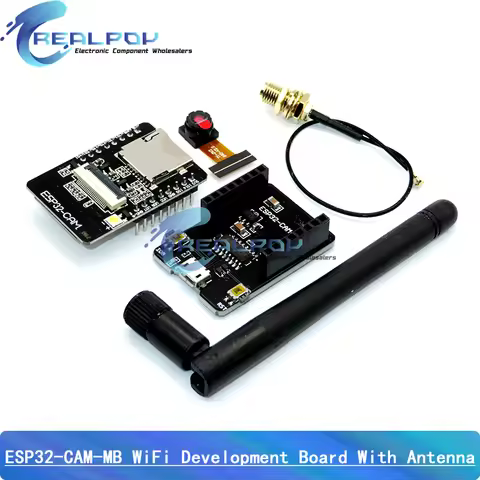 ESP32-CAM WiFi Module 2.4G Antenna ESP32 Serial to WiFi ESP32 CAM Development Board 5V Bluetooth wit
