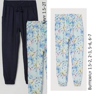 HM Girls Jogger Navy Butterfly (Butterfly 1.5-2 Years)
