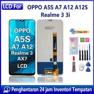 ORIGINAL LCD Untuk OPPO A5S A7 A12 A12S / Realme 3 3i