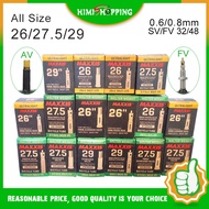 1PC Bicycle Inner Tube 26/27.5/29 inch inner tube AV/FV 0.6/0.8mm Thickness MTB bike inner tubes Cyc