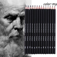 COLOR Sketch Pencil Set, Smooth Writing HB 2H 4H B 2B 3B Graphite Pencil, School Supplies 4B 5B 6B 7