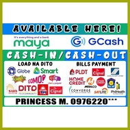 ▧ ☻ ❁ Maya and Gcash tarpaulin with load and billspayment