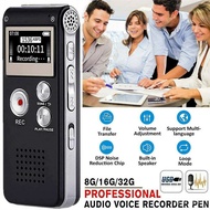 Portable Mini Voice Recorder Digital Sound Voice Recorder 8/16/32G one Recorder Voice Control Recording Pen WAV MP3 Play